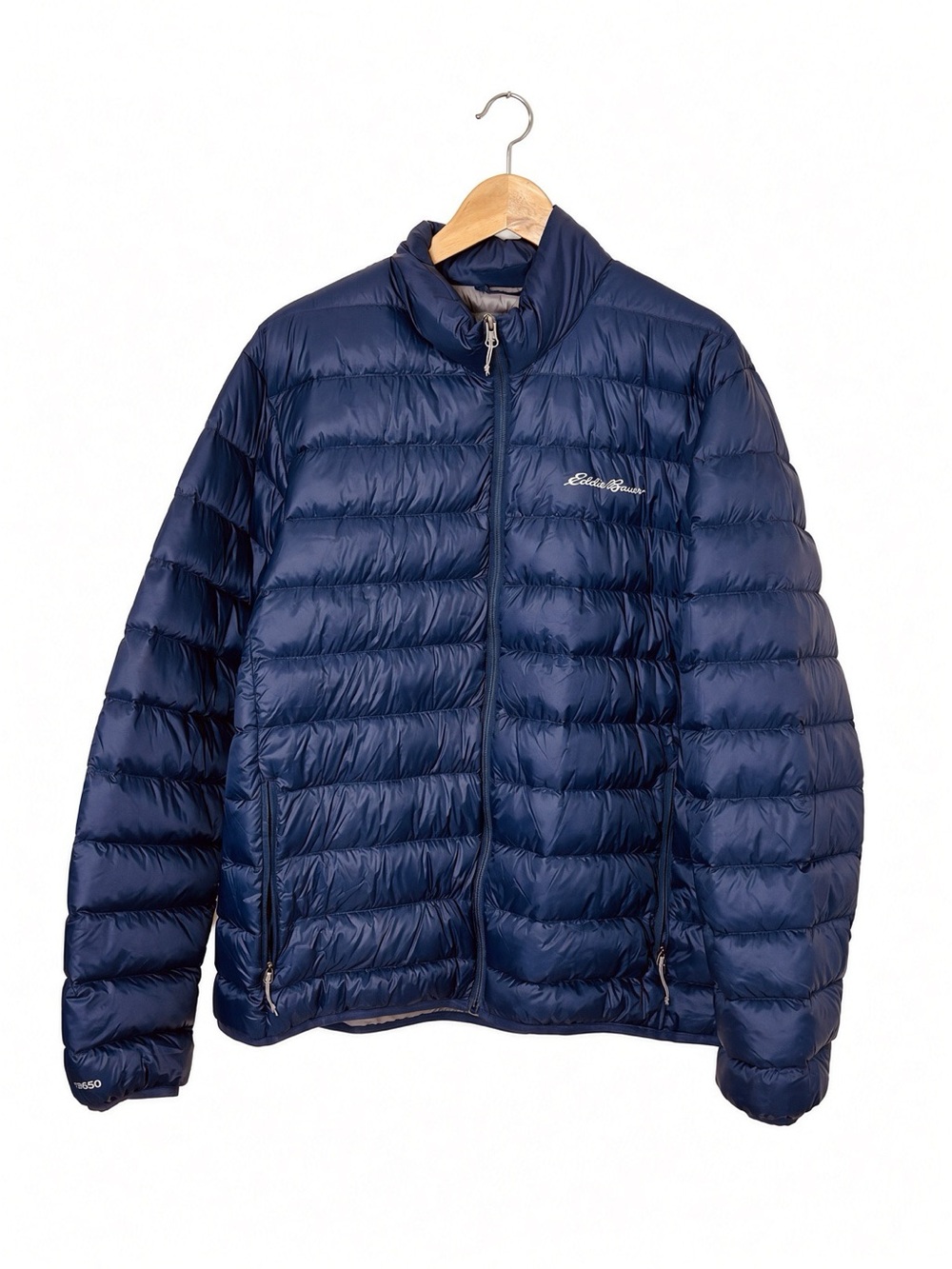 Eddie Bauer 650 Fill Down Men’s Puffer Jacket Packable Recycled XL